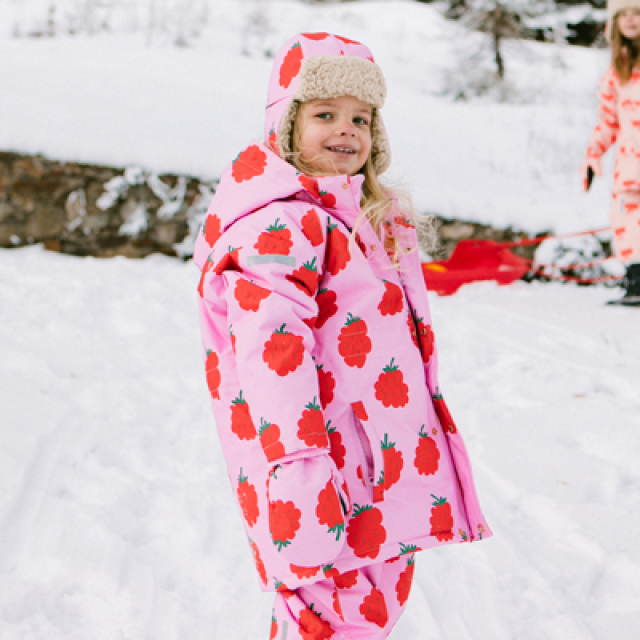 Sneeuwjas frambozen | Pink | Tinycottons
