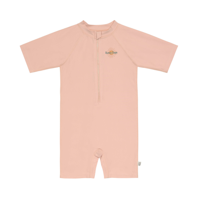UV short sleeve swimsuit | Pink | Lässig 